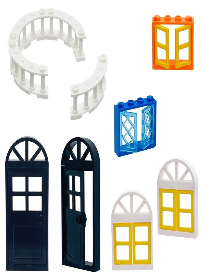 SAIBURAZ 90 Piece Windows,Doors, Fences Building Block Parts Toy Gift for Kids Boys Girls Age 6+ Kit Fit with Major Brands Children Gifts - Image 4